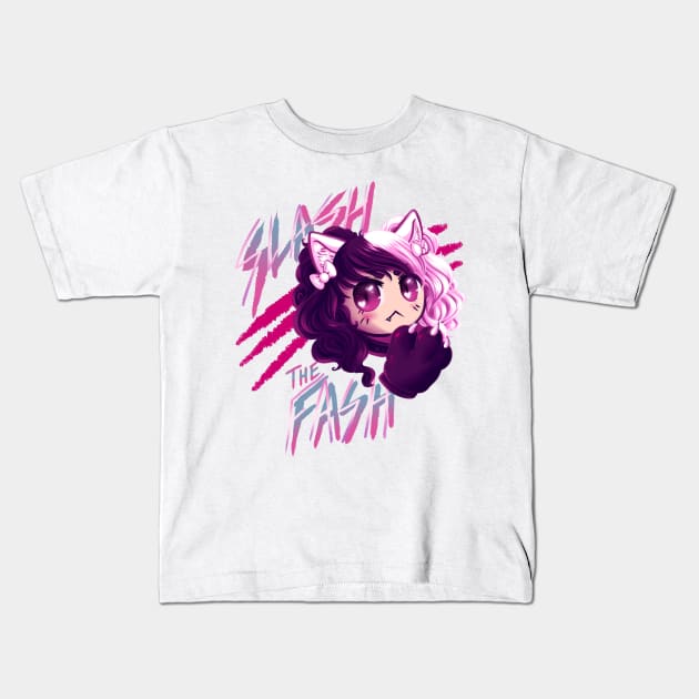 Slash the Fash! Kids T-Shirt by AliceRL